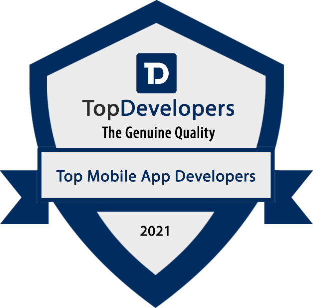 Cubix ranked as a top mobile app development company for march, 2021